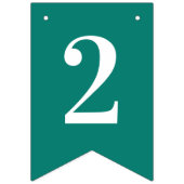 オリジナル DIY カスタム テキスト クリスマス バンティングフラッグ (第2の旗)