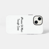 オリジナル iPhone 13 Mini タフケースを作ろう iPhoneケース (裏面横)