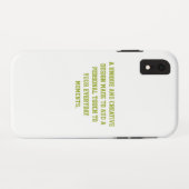 オリジナル iPhone XR ハードケース Case-Mate iPhoneケース (裏面(横))