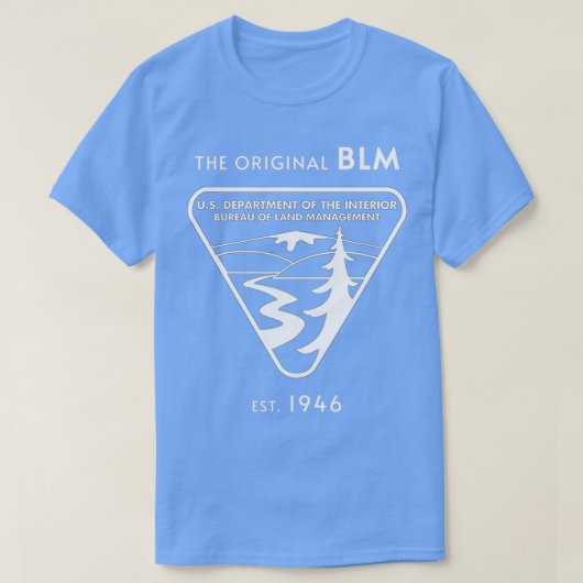 オリジナルBLM est 1 Tシャツ (デザイン正面)