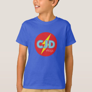 オリジナルCJDvlogz BoyのTシャツ Tシャツ