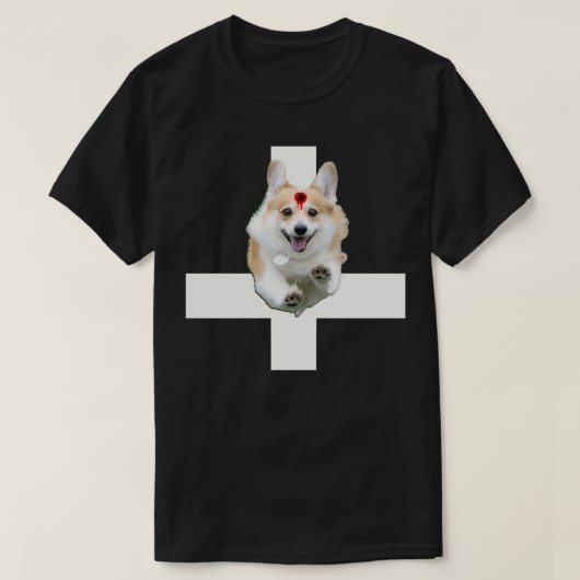 オリジナルCORGI CROSS Cassidys from Preacher Tシャツ (デザイン正面)