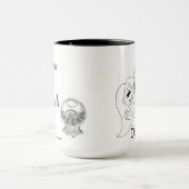 オリジナルDarcy & Dawnマグカップ STORIES OF A SWEDISH ELF マグカップ (中央)