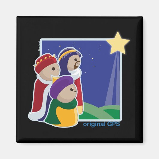 オリジナルGPS マグネット (正面)