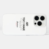 オリジナルiPhoneケースを作ろう Case-Mate iPhoneケース (裏面 (横))