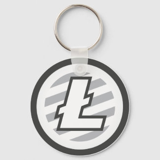 オリジナルLitecoinロゴシンボルCrypto Coin Keychain キーホルダー