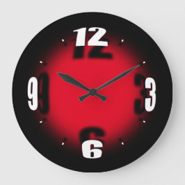 "オリジナルOrb" – カラークロックの選択 ラージ壁時計