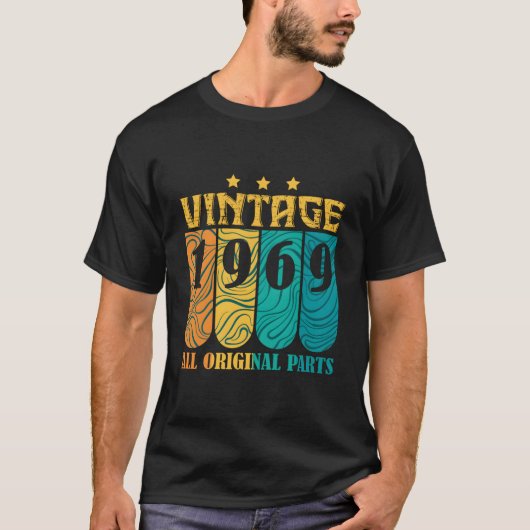 オリジナルPと1969年生まれ Tシャツ (正面)