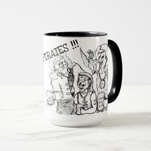 オリジナルPIRATESマグカップ STORIES OF A SWEDISH ELF マグカップ (正面右)