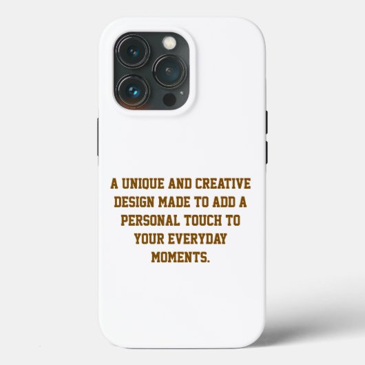 オリジナルTough 13 Proケースを作ろう Case-Mate iPhoneケース (裏面)