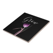 オリジナルX線スタイルフラワーアートセラミックタイル タイル (側面)