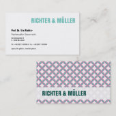 オリジネル・ヴィスティンカルテ 名刺 (正面/裏面)