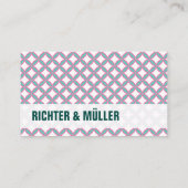 オリジネル・ヴィスティンカルテ 名刺 (裏面)