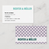 オリジネル・ヴィスティンカルテ 名刺 (正面/裏面)