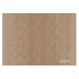 オリックスの茶色のベージュ色の名前 カッティングボード