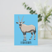 オリックス漫画イラストレーション ポストカード (スタンド正面)