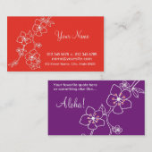 オリナ 名刺 (正面/裏面)