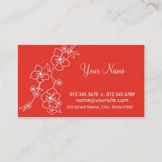 オリナ 名刺 (正面)