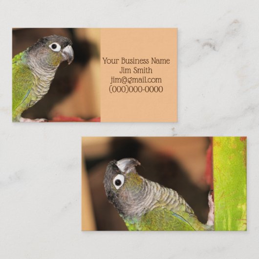 オリバーさん 名刺 (正面/裏面)