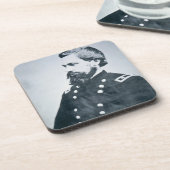 オリバーのオーティスハワード(b/wの写真) コースター (左側)
