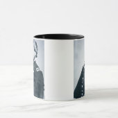 オリバーのオーティスハワード(b/wの写真) マグカップ (中央)