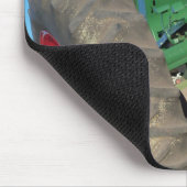 オリバーのトラクターのヴィンテージの農機具の写真のギフト マウスパッド (コーナー)