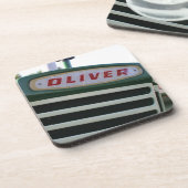 オリバーのトラクターの農機具のコースターのギフト コースター (左側)