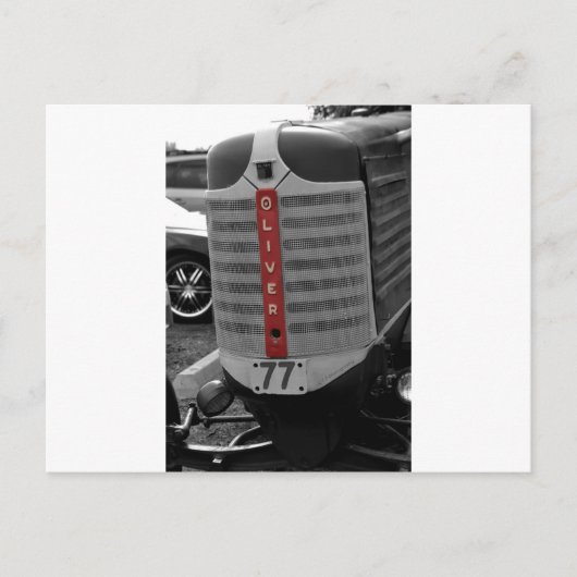 オリバーのトラクター ポストカード (正面)