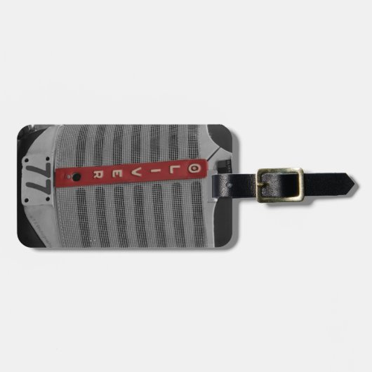 オリバーのトラクター ラゲッジタグ (正面横)