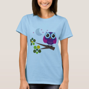 オリバーのフクロウのTシャツ Tシャツ