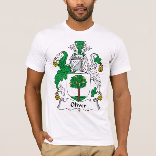 オリバーの家紋 Tシャツ (正面)