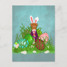 オリバーザオッターとイースター素晴らしエッグ狩り ポストカード