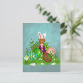 オリバーザオッターとイースター素晴らしエッグ狩り ポストカード (スタンド正面)