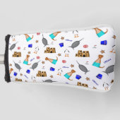 オリバーザオッターサマービーチバケーションパターン ゴルフヘッドカバー (正面)