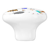 オリバーザオッターサマービーチバケーションパターン セラミックノブ (側面)