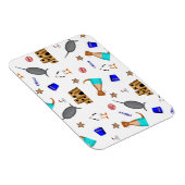 オリバーザオッターサマービーチバケーションパターン マグネット (右側)