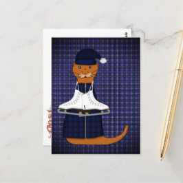 オリバーザオッタースケート ポストカード