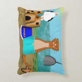 オリバーザオッターズビーチバケーション アクセントクッション (正面(垂直))