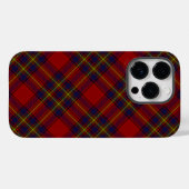 オリバータータンチェック赤い黄色の青い格子縞 Case-Mate iPhoneケース (裏面 (横))