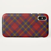 オリバータータンチェック赤い黄色の青い格子縞 Case-Mate iPhoneケース (裏面(横))