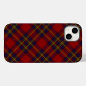 オリバータータンチェック赤い黄色の青い格子縞 Case-Mate iPhoneケース (裏面 (横))