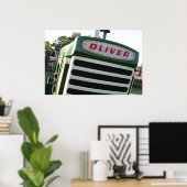 オリバートラクターデカール ポスター (ホームオフィス)