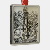 オリバー・クロムウェルの紋章付き外衣 メタルオーナメント (右)