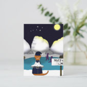 オリバー・ザ・オッター・スケート場の川 ポストカード (スタンド正面)