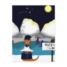 オリバー・ザ・オッター・スケート場の川