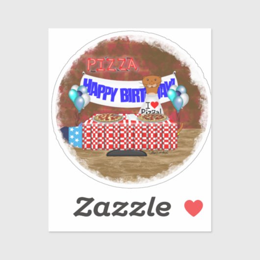 オリバー・ザ・オーターは6歳!ハッピーバースデー シール (シート)