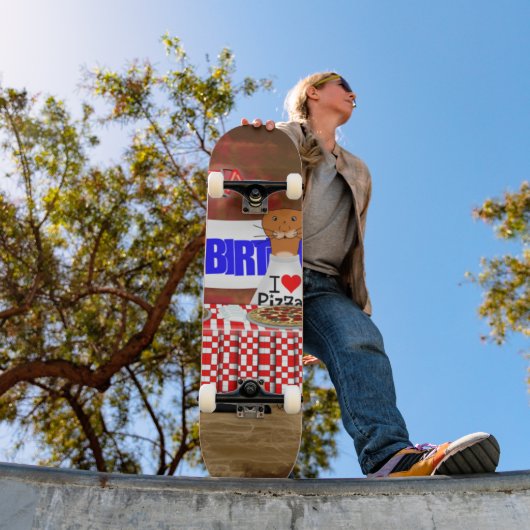 オリバー・ザ・オーターは6歳!ハッピーバースデー スケートボード (室外1)