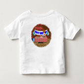 オリバー・ザ・オーターは6歳！ハッピーバースデー トドラーTシャツ (裏面)