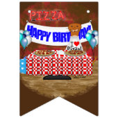 オリバー・ザ・オーターは6歳！ハッピーバースデー バンティングフラッグ (第1の旗)