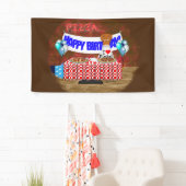 オリバー・ザ・オーターは6歳!ハッピーバースデー 横断幕 (インサイチュ)